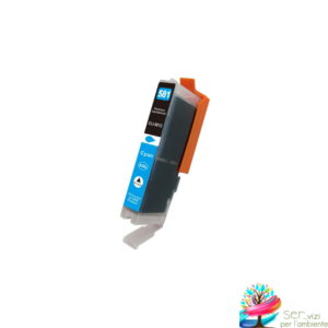 Cartuccia con Inchiostro Alimentare per Stampante Cialde Ostie EI CLI581 Cyan