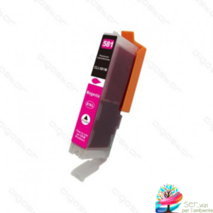 Cartuccia con Inchiostro Alimentare per Stampante Cialde Ostie EI CLI581 Magenta