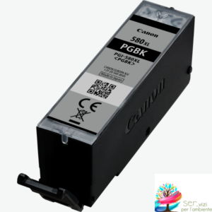 Cartuccia con Inchiostro Alimentare per Stampante Cialde Ostie EI PGI580 Black