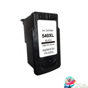Cartuccia rigenerata ad inchiostro per Canon PG540 XL/PGI540XL Black