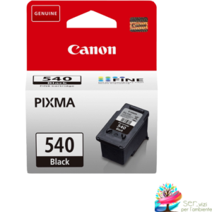 Cartuccia Originale ad inchiostro per Canon PG540 PG-540 Black 5225B004