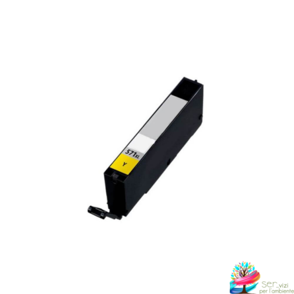 Cartuccia con Inchiostro Alimentare per Stampante Cialde Ostie EI CLI571 Yellow