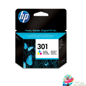 Cartuccia Originale ad inchiostro per Hp 301 Color CH562EE