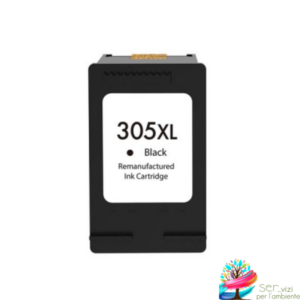 Cartuccia rigenerata ad Inchiostro per Hp 305 XL Black 3YM61AE