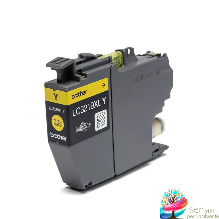 Cartuccia compatibile per Brother LC3219 LC 3219 XL Yellow 1.5k