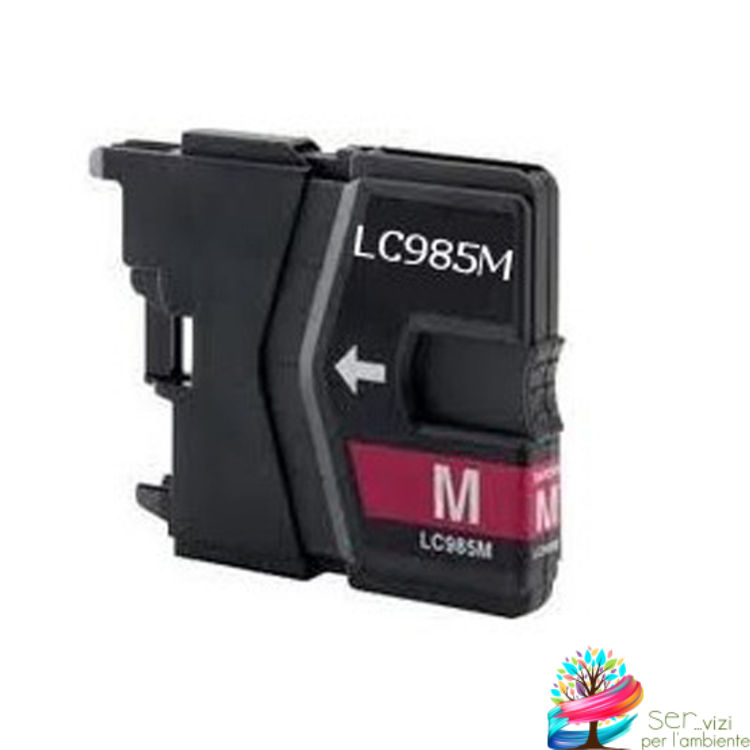 Cartuccia compatibile per Brother LC39 LC985 Magenta