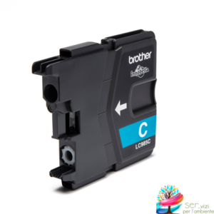 Cartuccia compatibile per Brother LC39 LC985 Cyan
