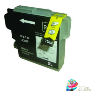 Cartuccia compatibile per Brother LC39 LC985 Yellow