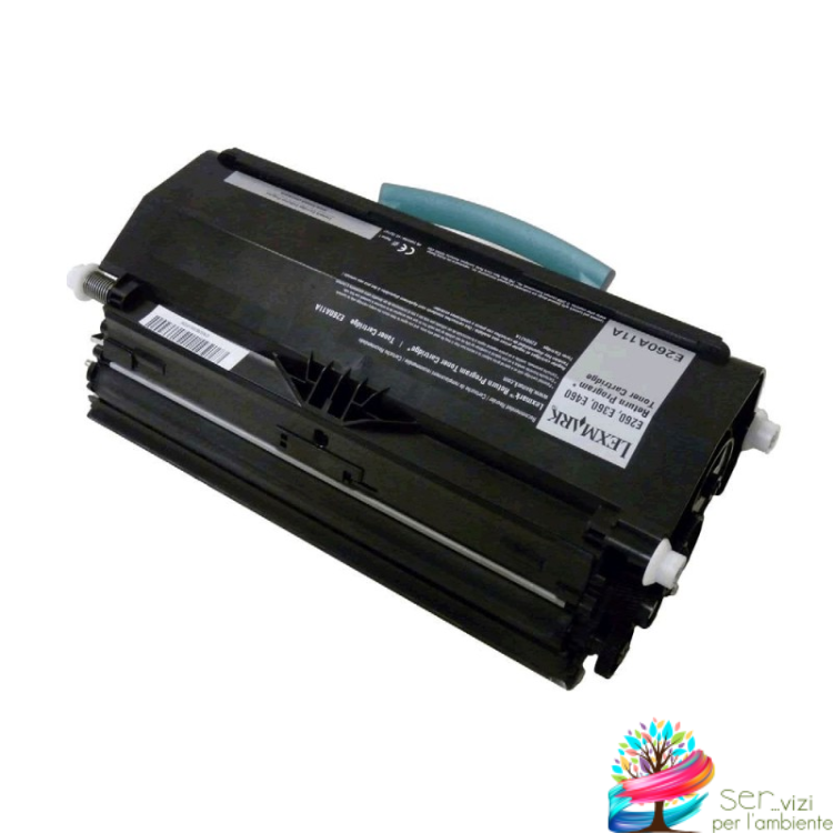 Toner compatibile per Lexmark E260 E260A11E 3.5k