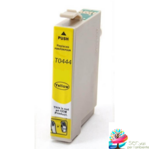 Cartuccia compatibile per Epson T0444 Yellow